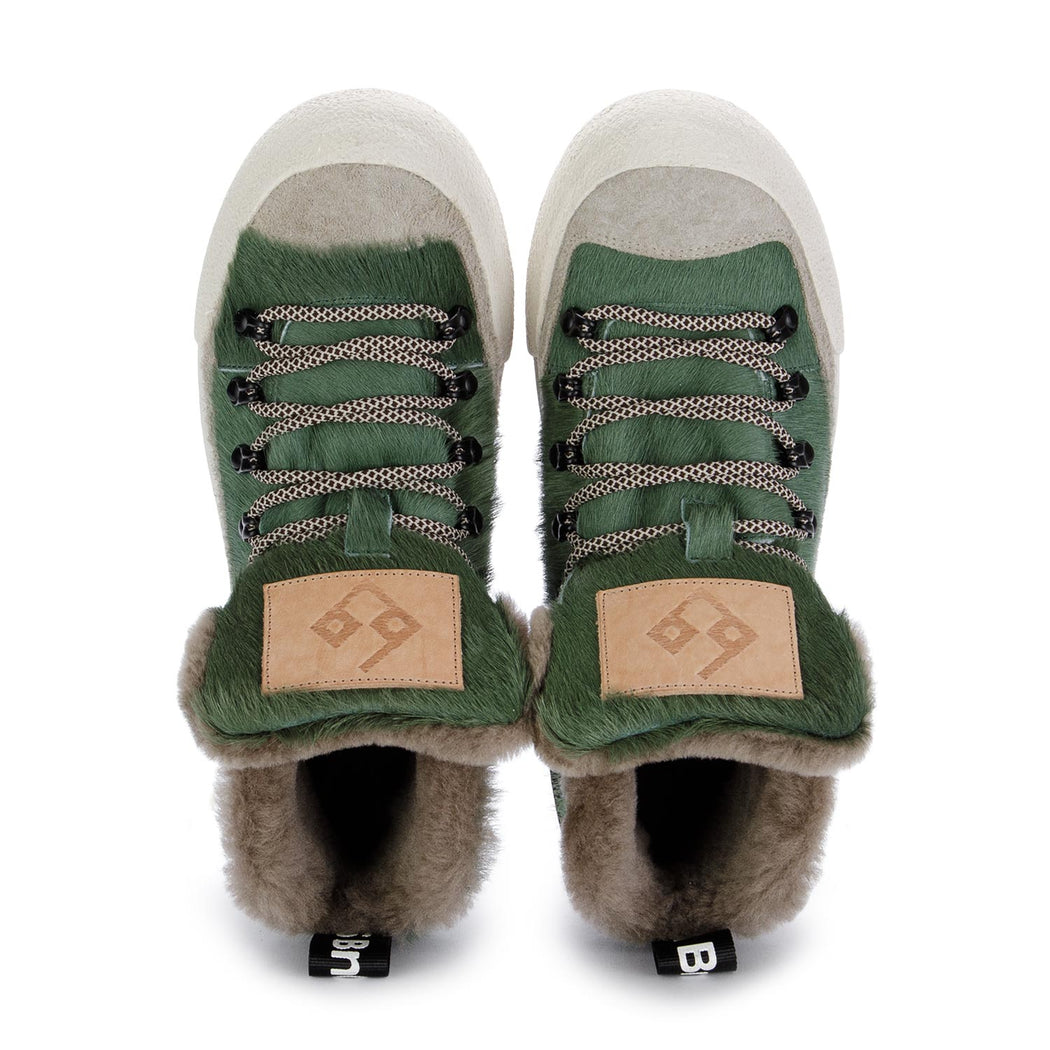 bng real shoes mens boots la yeti green