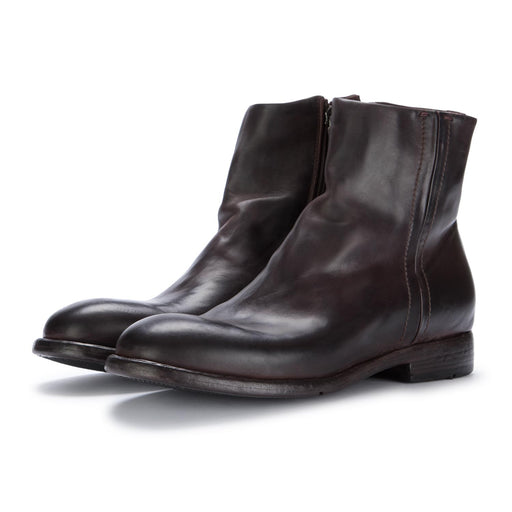 lemargo mens ankle boots dark brown