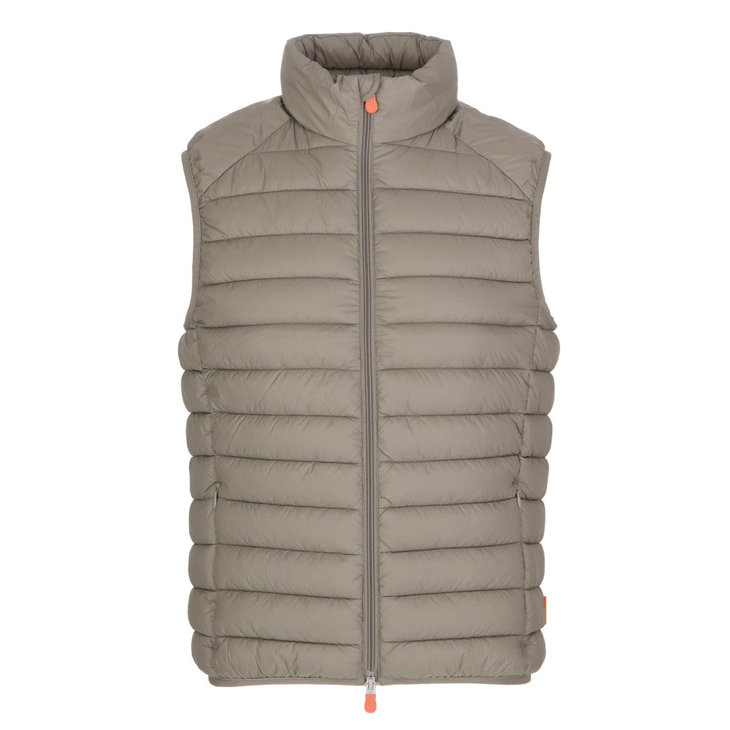 DUCK Puffer SAVE THE nylon | MODEMOUR vest grey | giga15 adam ♥