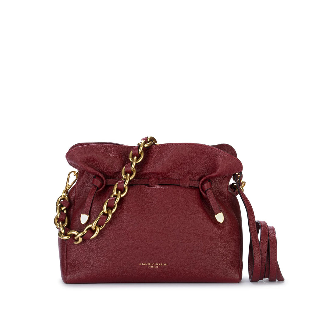 GIANNI CHIARINI | Shoulder bag BS 8801 red | MODEMOUR ♥