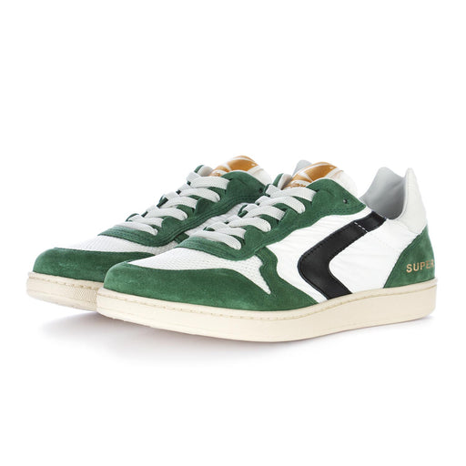 valsport mens sneakers super davis white green