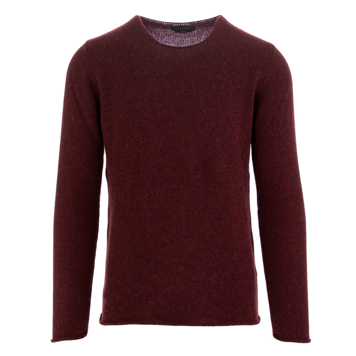 DANIELE FIESOLI Sweater bordeaux alpaca MODEMOUR