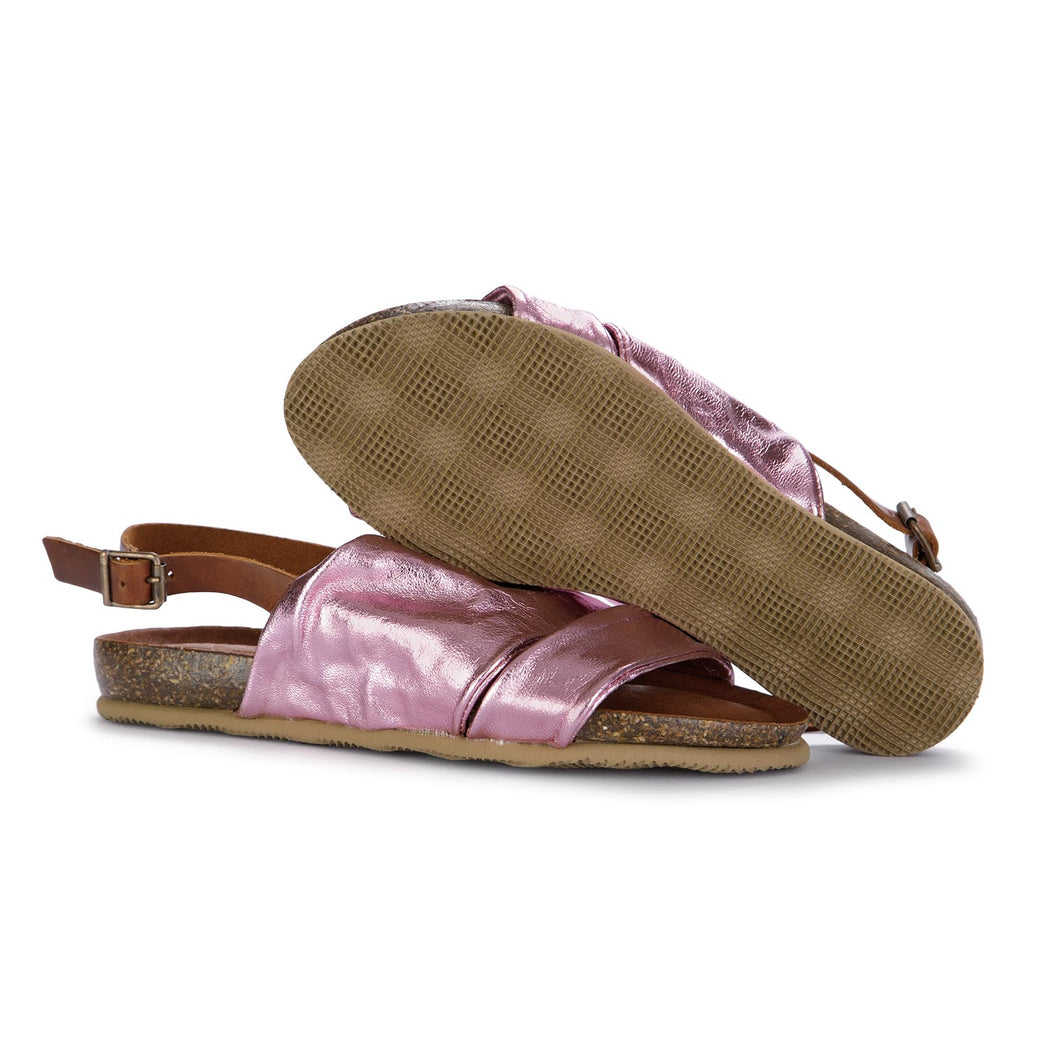 tuscia womens sandals mutton pink